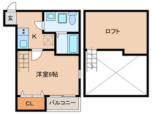 Fis姪浜の物件間取画像